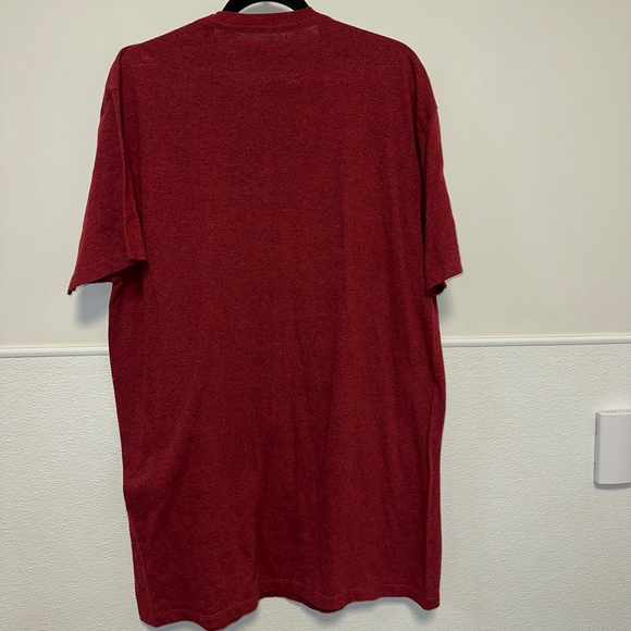 Men's Eighty Eight T-Shirt, X-Large, Burgundy New York - Picture 7 of 9